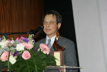 2005年第一屆保險卓越獎活動照片-貴賓致詞