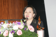 2005年第一屆保險卓越獎活動照片-貴賓致詞